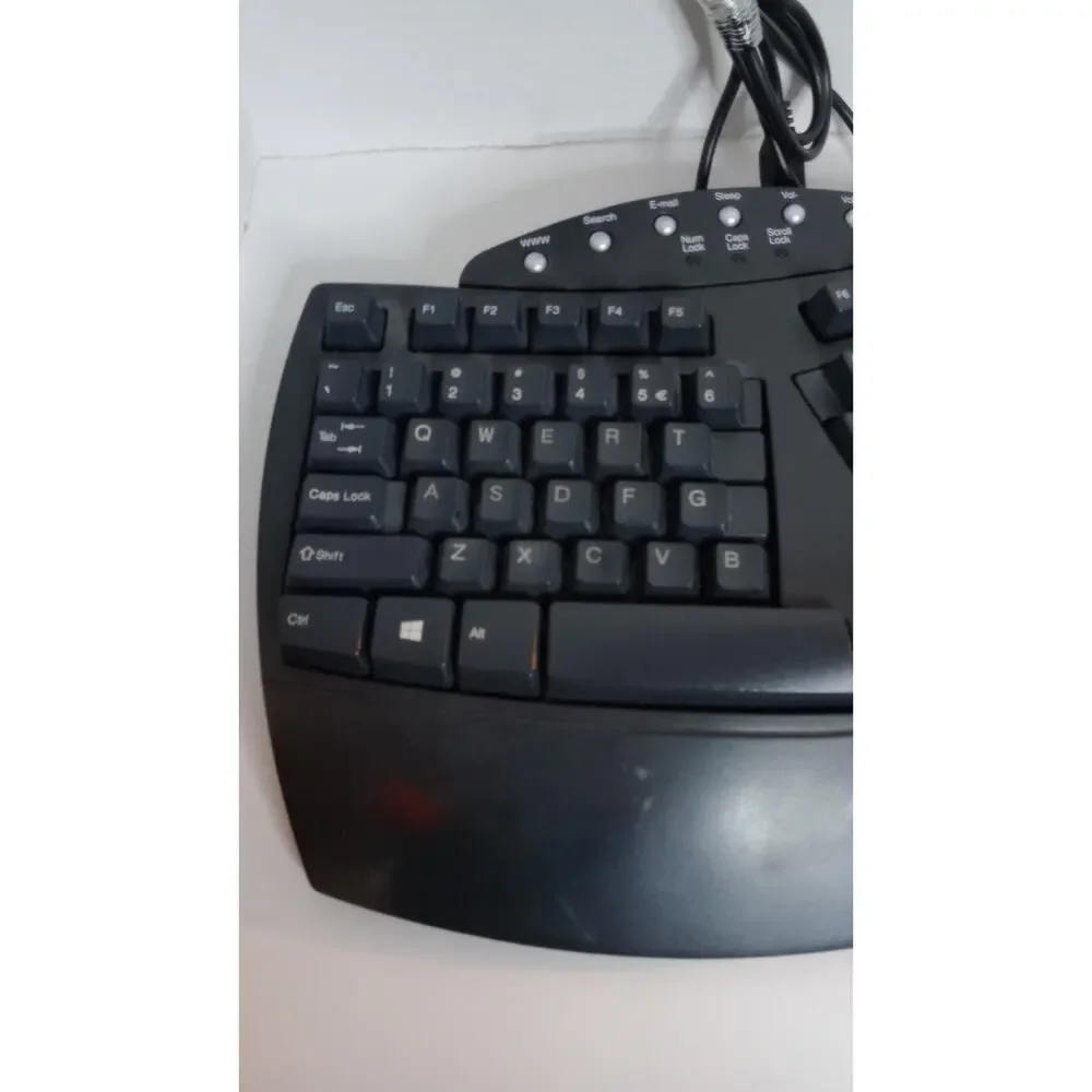 Perixx Ergonomic Wired USB Keyboard Gray KU-9938 / 98915